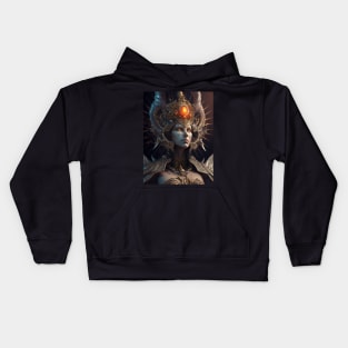 Queen Demonica of the Heavens Kids Hoodie